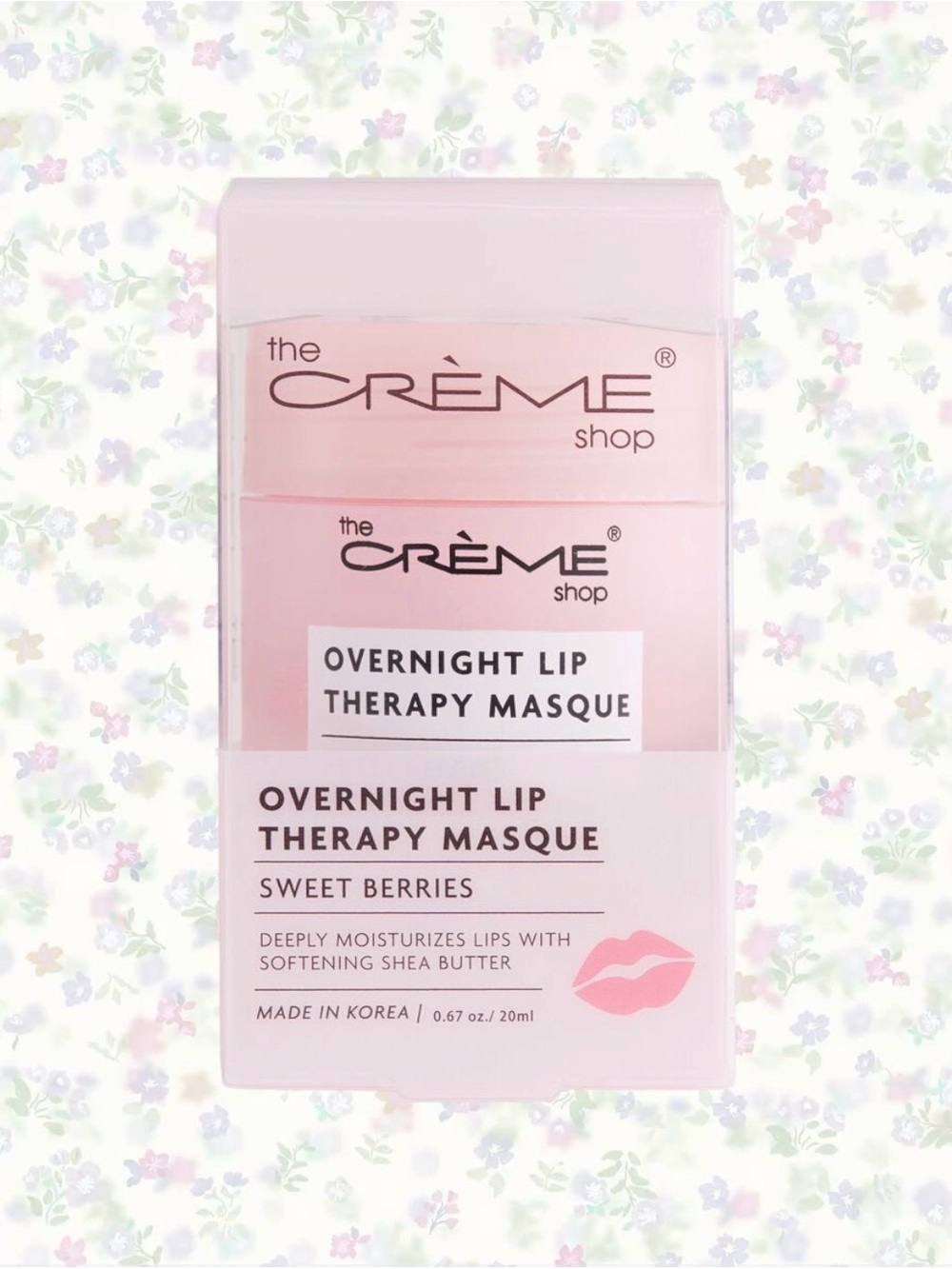 The Crème Shop Overnight Lip Therapy Masque — Sweet Berries